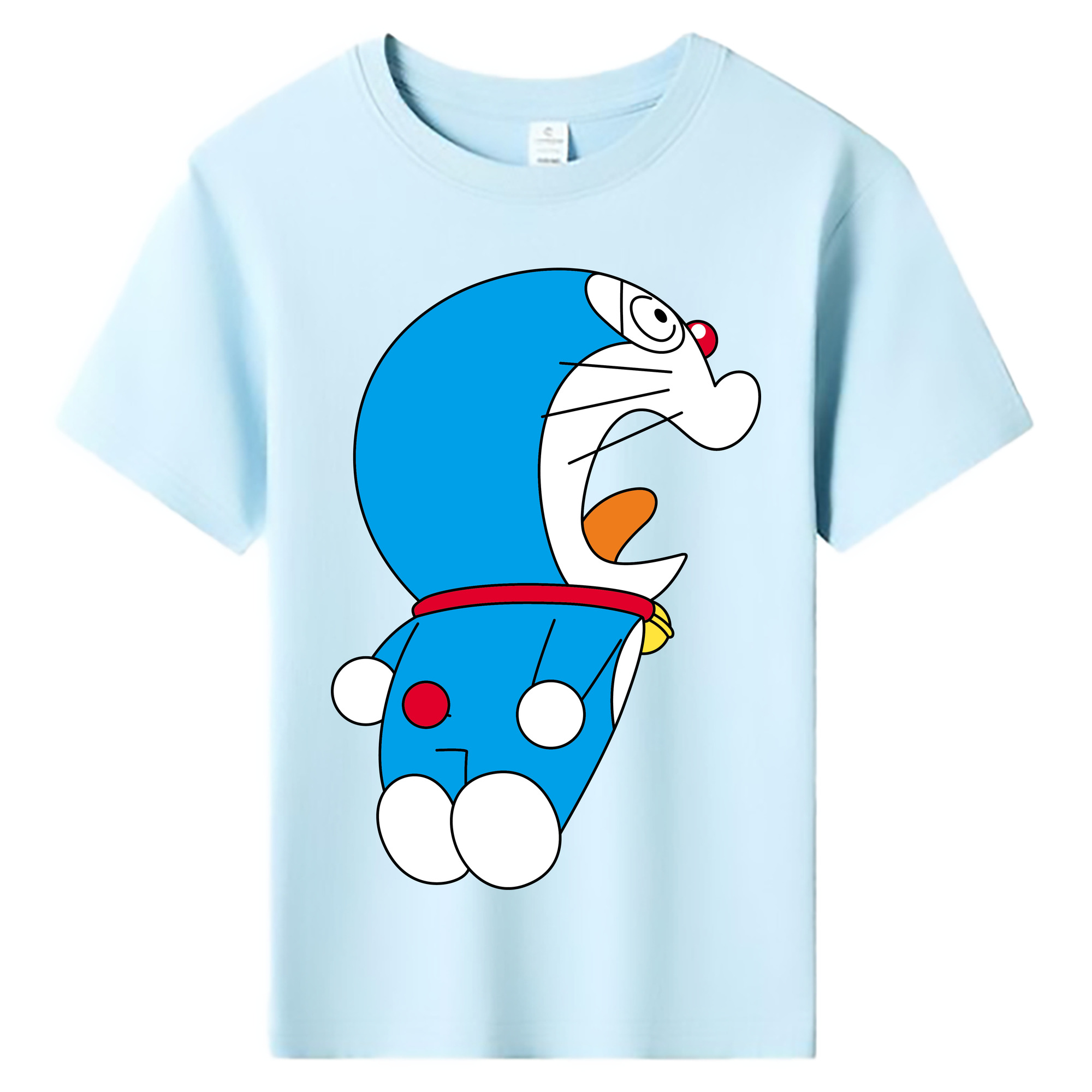 （画像用） ドラえもん Doraemon 綿100％キッズTシャツ（フロントプリント）